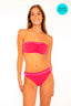 Bikini Bolonia fresa Bandeau para mujer y teen de Moûtt Girls.
