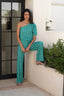 Total look Julianne blusa y pantalón estampado exclusivo de Moutt Girls.