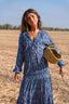 Comprar Vestido largo midi estio Boho Chic de manga larga de Moutt Girls. Modelo Aliana