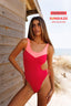 Bañador Bahía berry woman