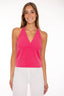 Comprar Top Halter escote de pico color fucsia de Moutt Girls. Modelo Isi 